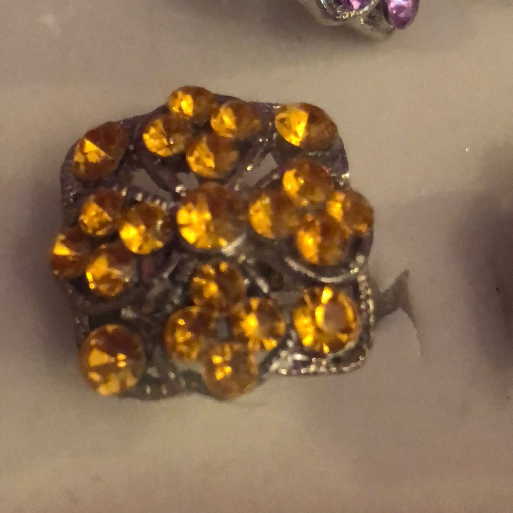 12pc BOX of adjustable rings- Nice Costume Jewelry - Picture 5 of 8
